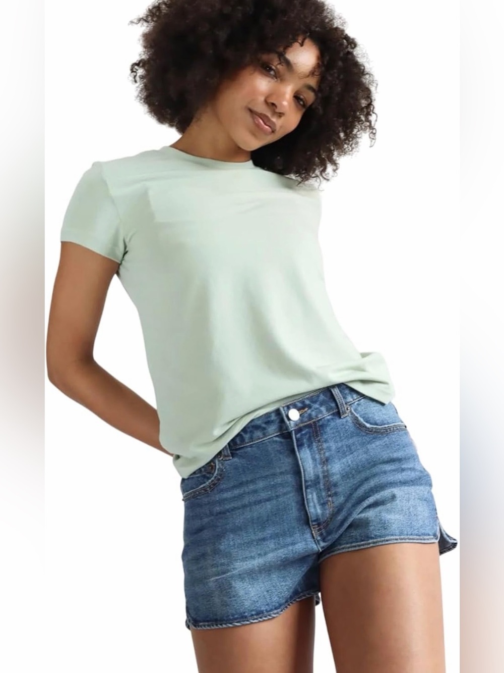Florence by Mills Women's Throwback Denim Short Size 10 NWT